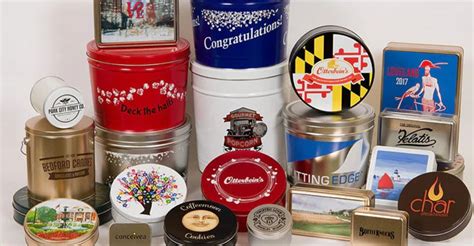 wholesale customizable tins